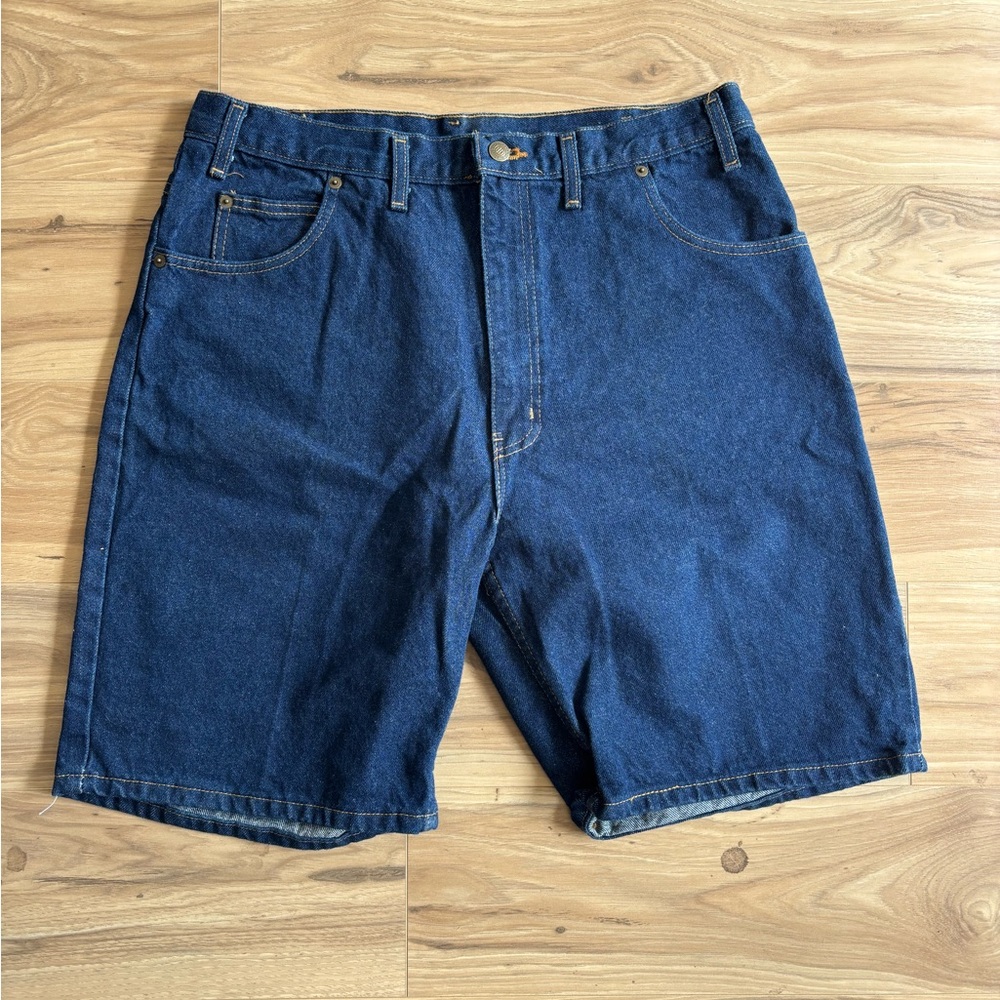 Men's Blue Denim Shorts